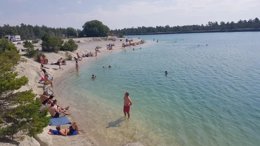 blå lagunen gotland